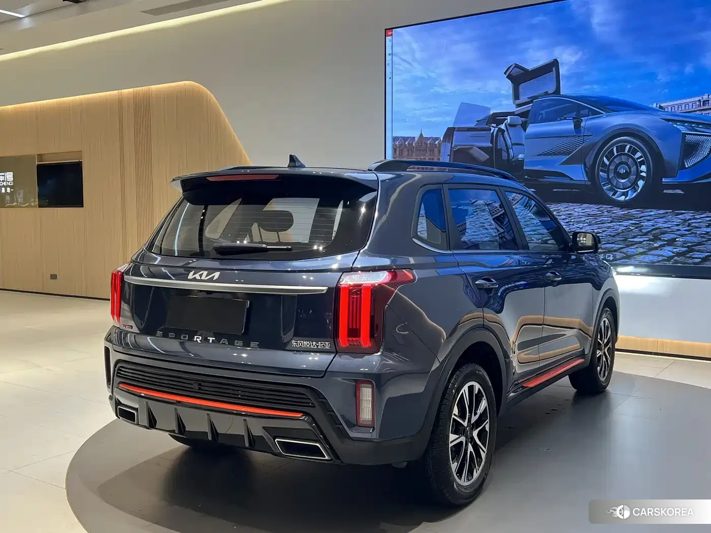 Kia Smart running 2022 Синий из Китая, фото 3