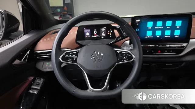 Volkswagen ID.4 2023 Черный из Кореи, фото 3