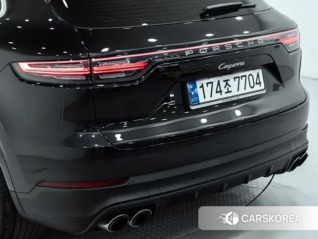 Porsche Cayenne (PO536) 2023 Черный из Кореи, фото 3