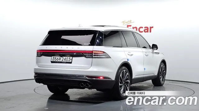 Lincoln Aviator 2nd generation 2020 Белый из Кореи, фото 3