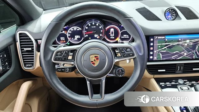 Porsche Cayenne (PO536) 2023 Черный из Кореи, фото 3