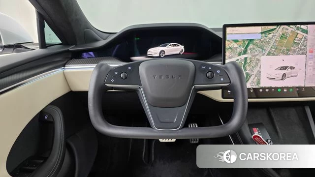 Tesla Model S 2023 Белый из Кореи, фото 3