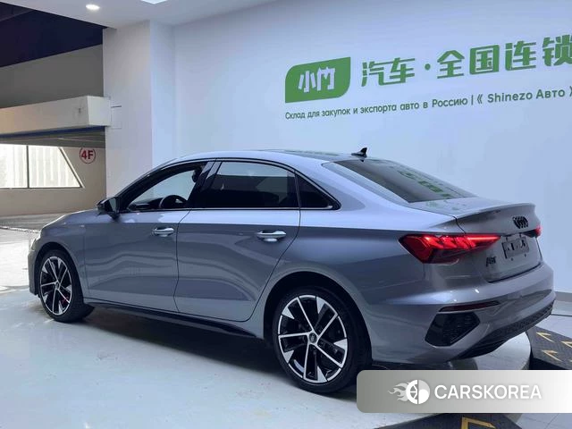 Audi A3 2023 Серебристо-серый из Китая, фото 3
