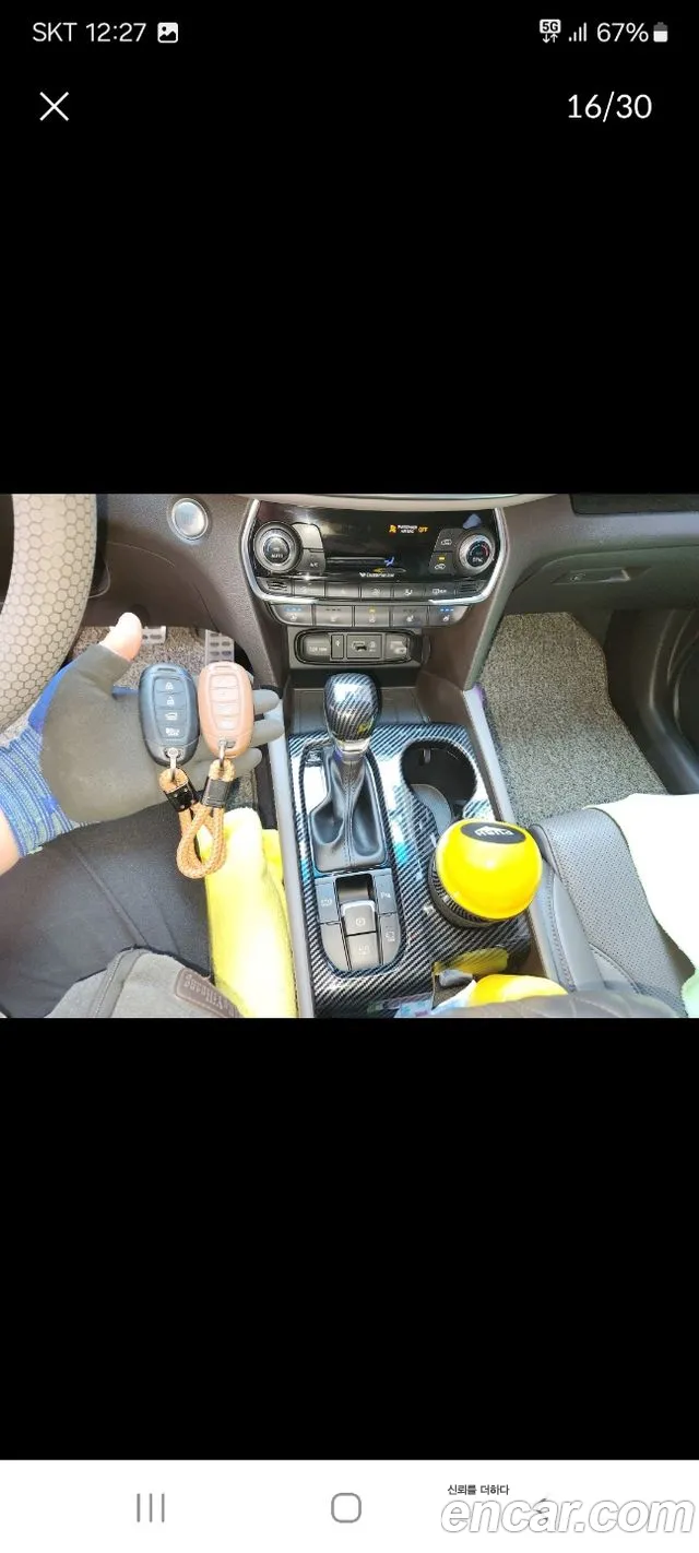 Hyundai Santa Fe TM 2018 Белый из Кореи, фото 3