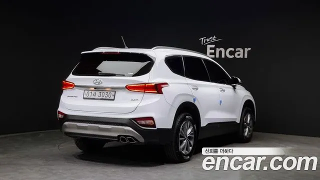Hyundai Santa Fe TM 2018 Белый из Кореи, фото 3