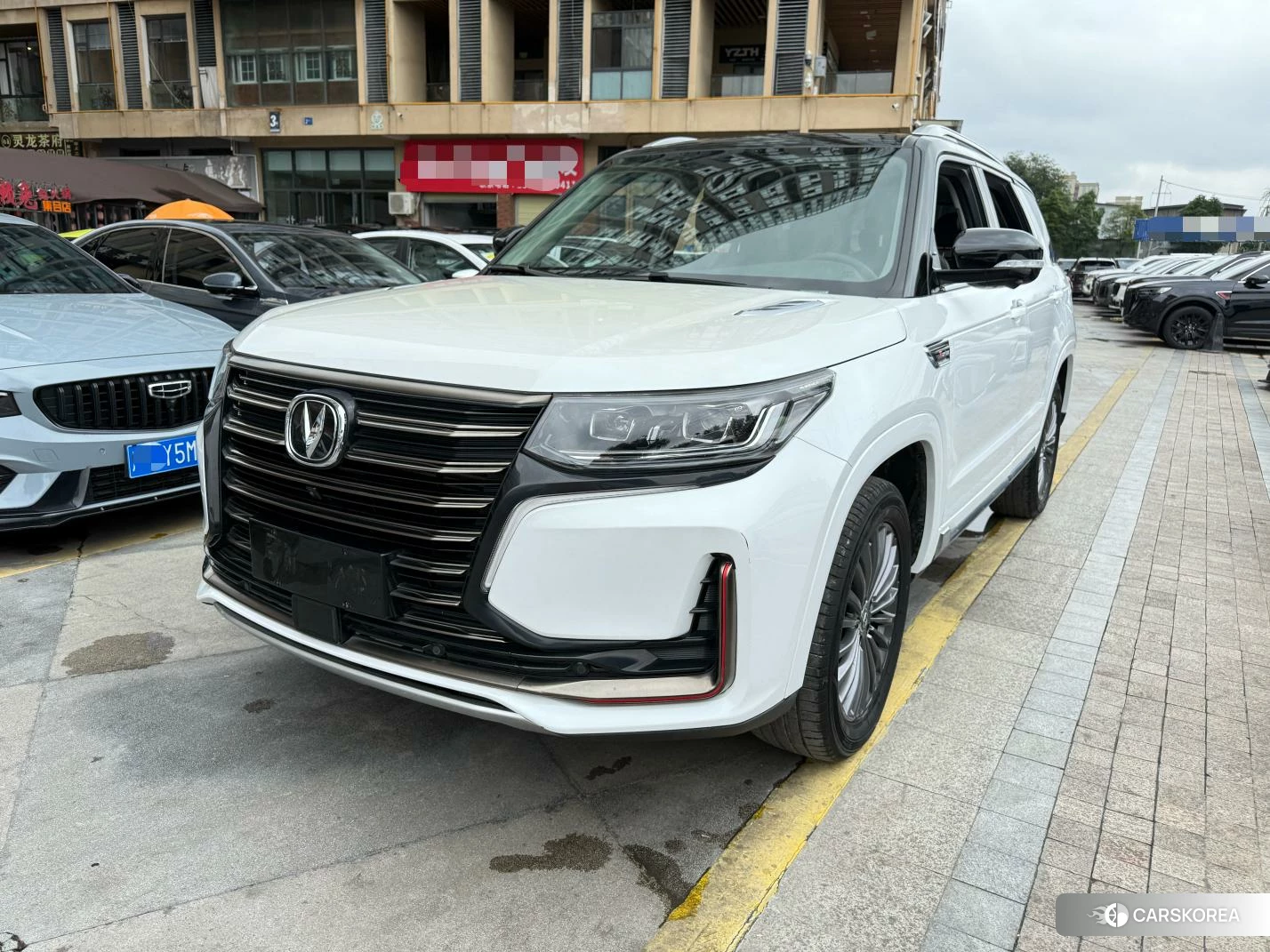 Chang'an CS95 2021 Белый из Китая, фото 3