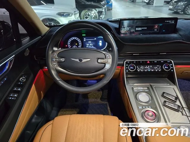 Genesis GV80 2021 Черный из Кореи, фото 3