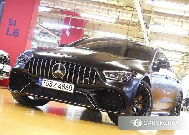 Mercedes-Benz AMG GT 2021 Черный из Кореи, фото 3