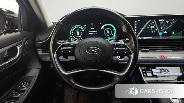 Hyundai The New Grandeur IG Hybrid 2020 Черный из Кореи, фото 3