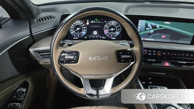 Kia K8 2021 Черный из Кореи, фото 3