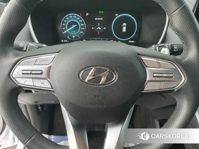 Hyundai The New Santa Fe 2021 Белый из Кореи, фото 3