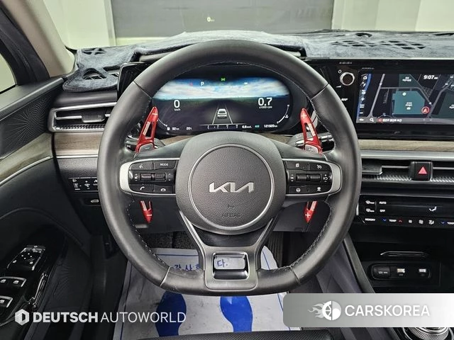 Kia K5 3rd generation 2022 Черный из Кореи, фото 3