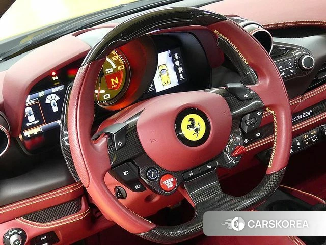 Ferrari F8 Spider 2021 Желтый из Кореи, фото 3