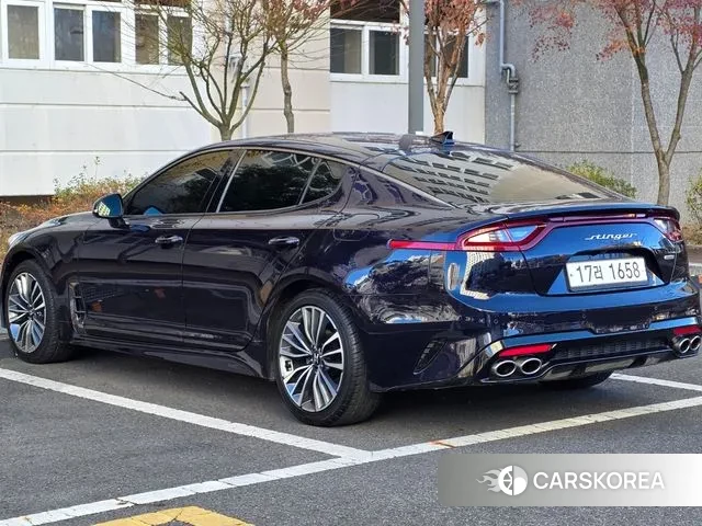 Kia Stinger 2018 Синий из Кореи, фото 3