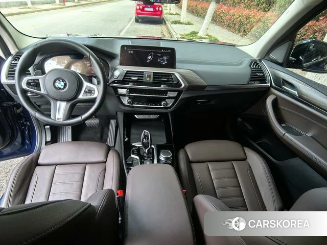 BMW X3 2021 Синий из Китая, фото 3