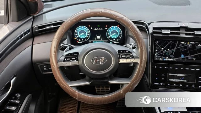 Hyundai Tucson Hybrid (NX4) 2020 Серый из Кореи, фото 3