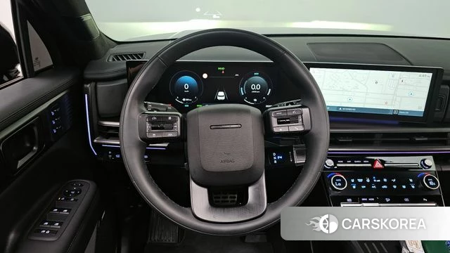 Hyundai Santa Fe (MX5) 2024 Черный из Кореи, фото 3