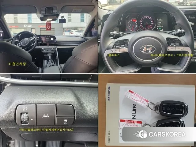 Hyundai Avante (CN7) 2021 Серебристо-серый из Кореи, фото 3