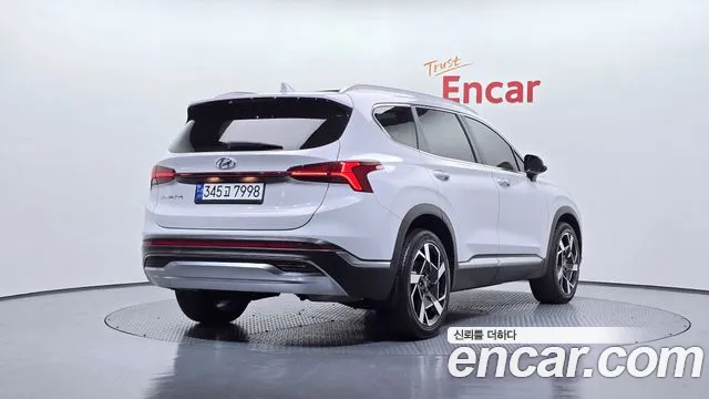 Hyundai The New Santa Fe 2020 Серебристо-серый из Кореи, фото 3