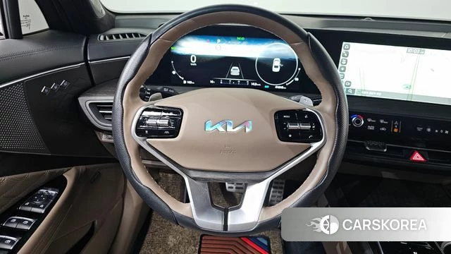 Kia K8 Hybrid 2023 Белый из Кореи, фото 3
