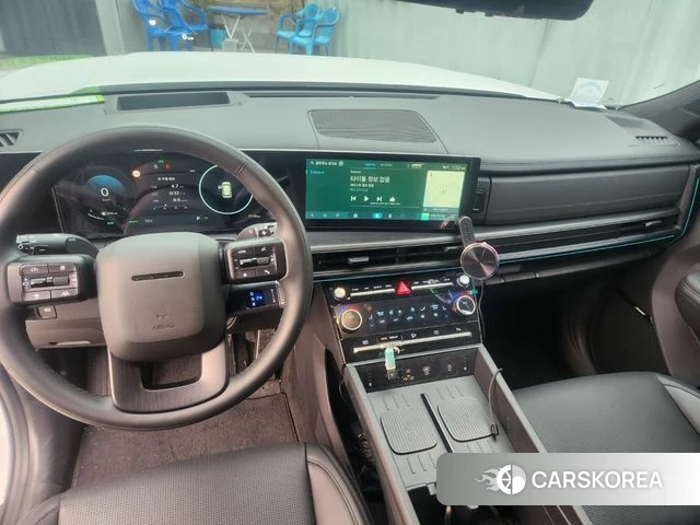 Hyundai Santa Fe (MX5) 2023 Белый из Кореи, фото 3