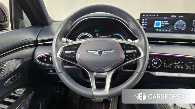 Genesis GV70 2021 Черный из Кореи, фото 3