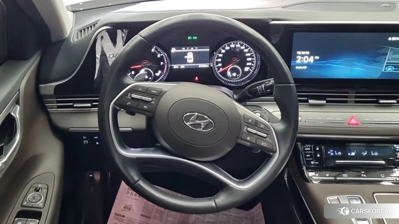 Hyundai The New Grandeur IG 2021 Белый из Кореи, фото 3