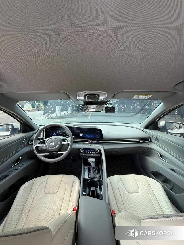 Hyundai The New Avante (CN7) 2023 Белый из Кореи, фото 3