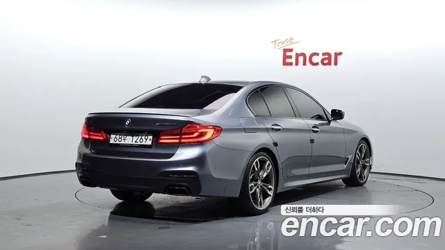 BMW 5 Series (G30) 2018 Серый из Кореи, фото 3
