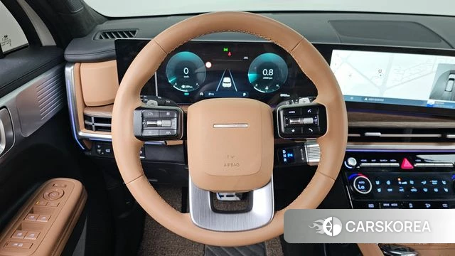 Hyundai Santa Fe (MX5) 2025 Серебристо-серый из Кореи, фото 3