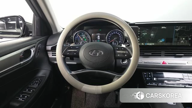 Hyundai The New Grandeur IG Hybrid 2021 Серый из Кореи, фото 3