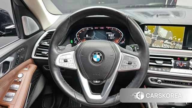 BMW X7 (G07) 2021 Черный из Кореи, фото 3