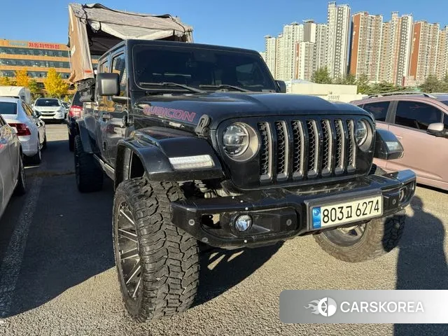 Jeep Gladiator (JT) 2021 Черный из Кореи, фото 3