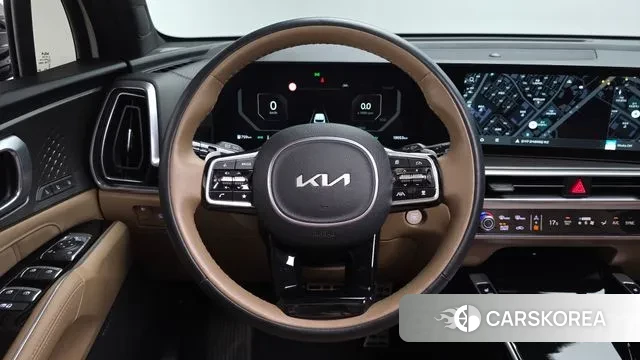Kia The New Sorento 4th Generation 2023 Белый из Кореи, фото 3