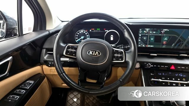 Kia Carnival 4th generation 2021 Небесно-голубой из Кореи, фото 3