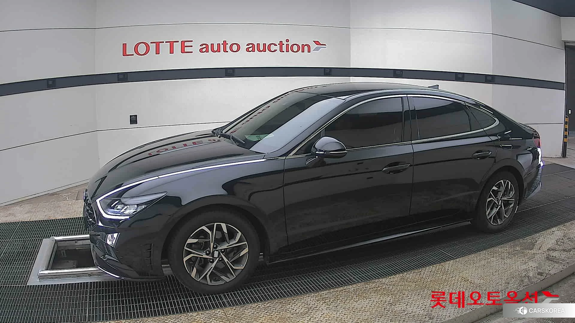 Hyundai Sonata 2022 Midnight Black Pearl из Кореи, фото 3