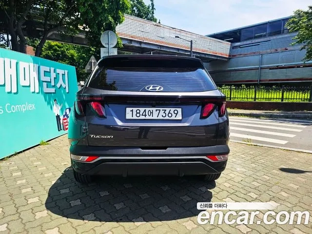 Hyundai Tucson Hybrid (NX4) 2021 Серый из Кореи, фото 3