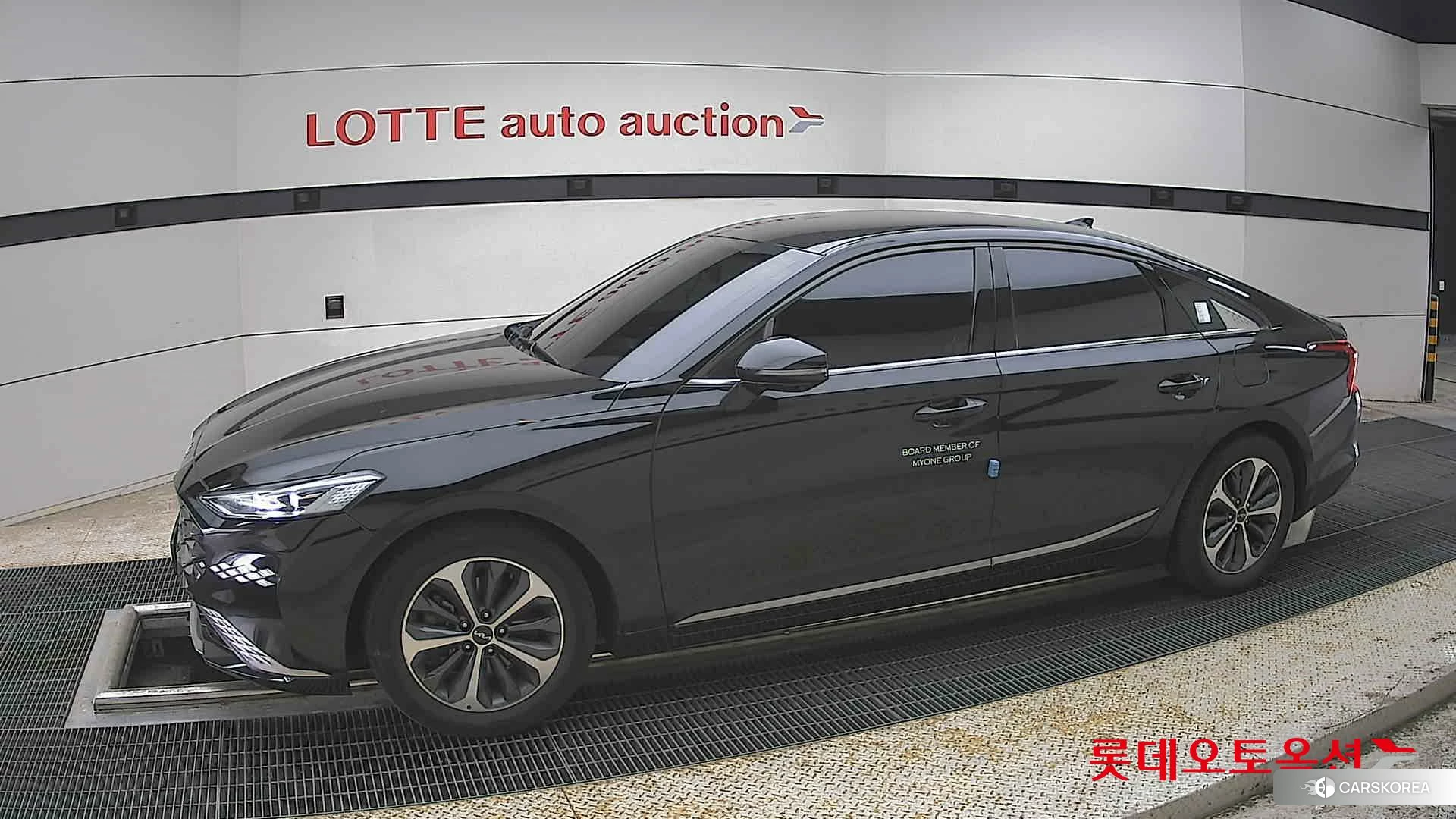 Kia K8 Hybrid 2022 Aurora Black Pearl из Кореи, фото 3
