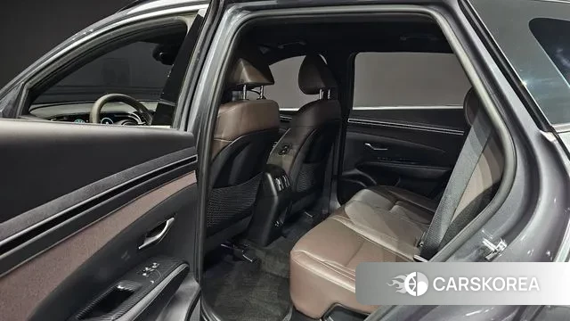 Hyundai Tucson Hybrid (NX4) 2021 Серый из Кореи, фото 3