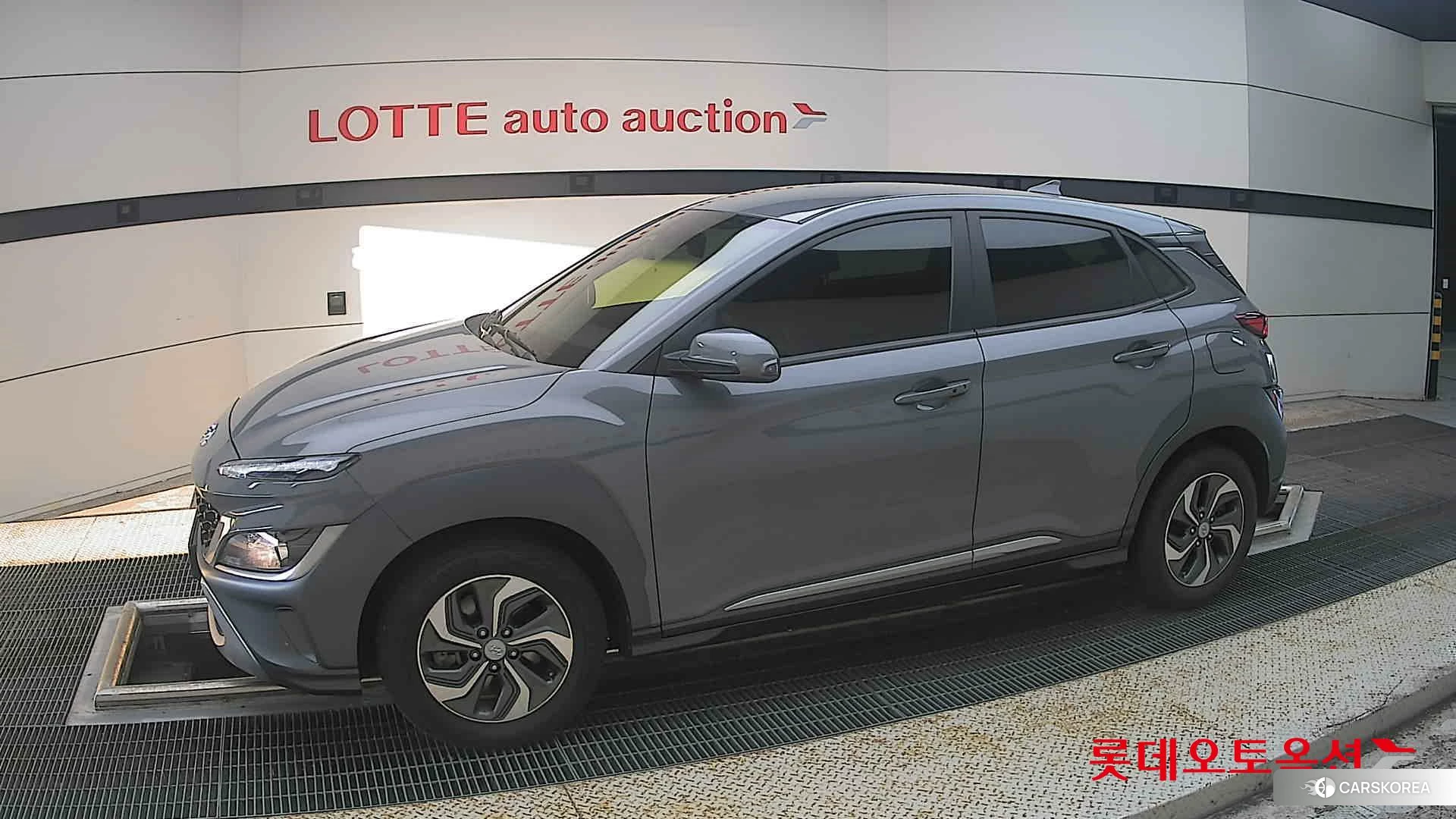 Hyundai Kona Hybrid 2023 Galactic Grey Metallic из Кореи, фото 3
