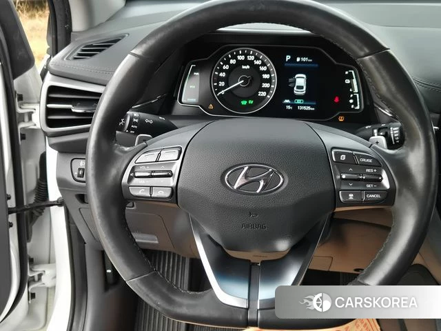 Hyundai The New Ionic Hybrid 2019 Белый из Кореи, фото 3