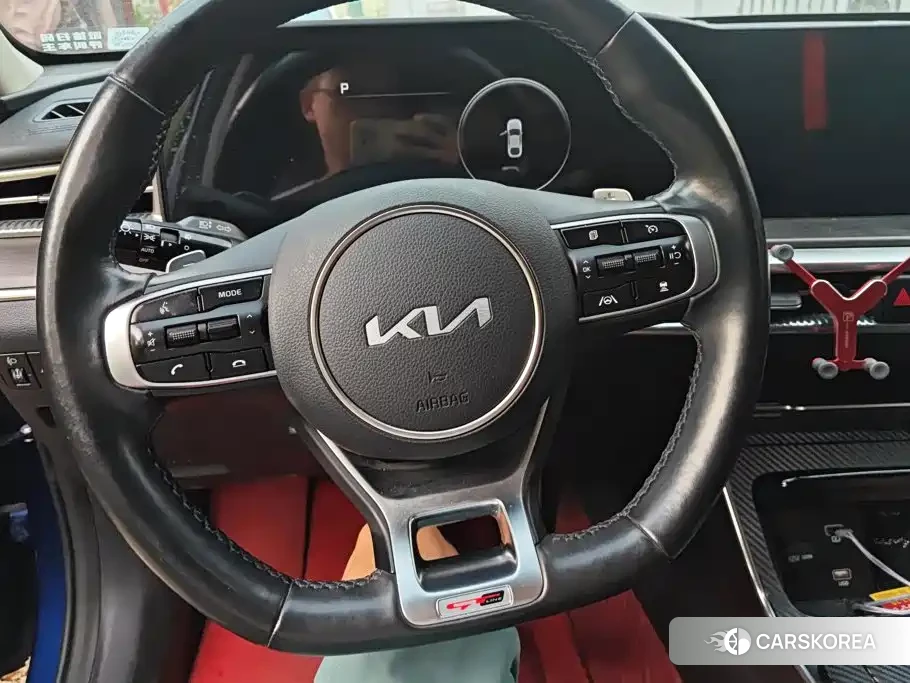 Kia K5 2022 Синий из Китая, фото 3