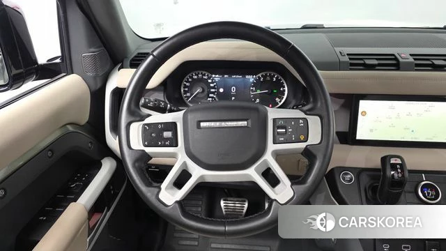 Land Rover Defender (L663) 2022 Темно-зеленый из Кореи, фото 3