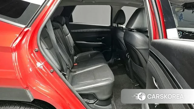 Hyundai Tucson Hybrid (NX4) 2021 Красный из Кореи, фото 3