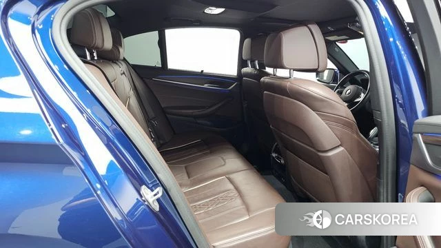 BMW 5 Series (G30) 2019 Синий из Кореи, фото 3