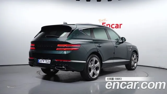 Genesis GV80 2023 Темно-зеленый из Кореи, фото 3