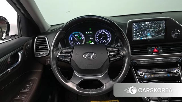 Hyundai Grandeur IG Hybrid 2019 Белый из Кореи, фото 3