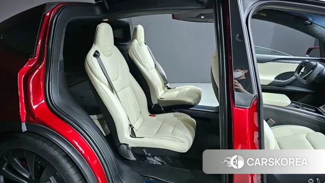 Tesla Model X 2023 Красный из Кореи, фото 3