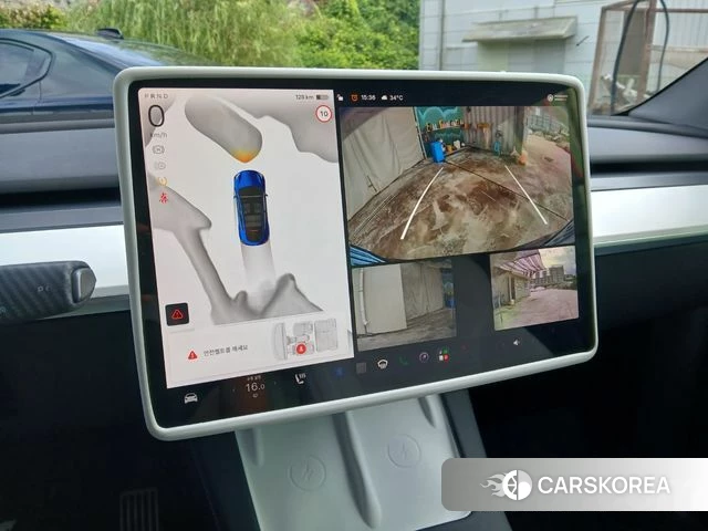 Tesla Model Y 2023 Синий из Кореи, фото 3