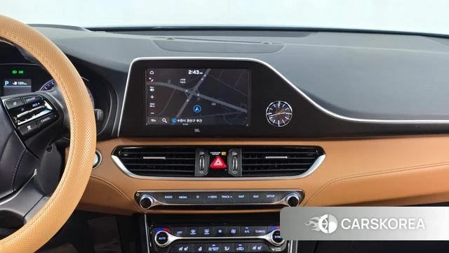 Hyundai Grandeur IG Hybrid 2019 Черный из Кореи, фото 3